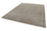 9x12 Gray and Gray Traditional Rug