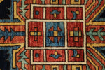 9x12 Red and Light Blue Anatolian Traditional Rug