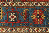 9x12 Red and Light Blue Anatolian Traditional Rug
