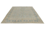 9x12 Light Blue and Navy Anatolian Traditional Rug