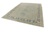 9x12 Light Blue and Navy Anatolian Traditional Rug