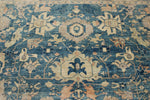 8x10 Navy and Beige Anatolian Traditional Rug