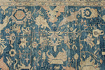 8x10 Navy and Beige Anatolian Traditional Rug