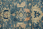 8x10 Navy and Beige Anatolian Traditional Rug