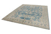 8x10 Navy and Beige Anatolian Traditional Rug