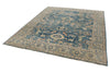 8x10 Navy and Beige Anatolian Traditional Rug