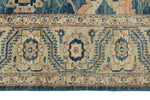 8x10 Navy and Beige Anatolian Traditional Rug