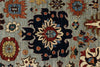 8x10 Gray and Multicolor Traditional Rug