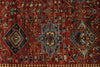 8x10 Red and Light Blue Anatolian Traditional Rug