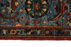 8x10 Red and Light Blue Anatolian Traditional Rug