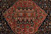 8x10 Red and Light Blue Traditional Rug