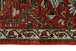 8x10 Red and Light Blue Traditional Rug