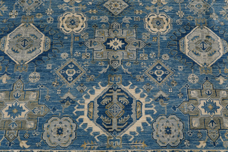 8x10 Blue Anatolian Traditional Rug