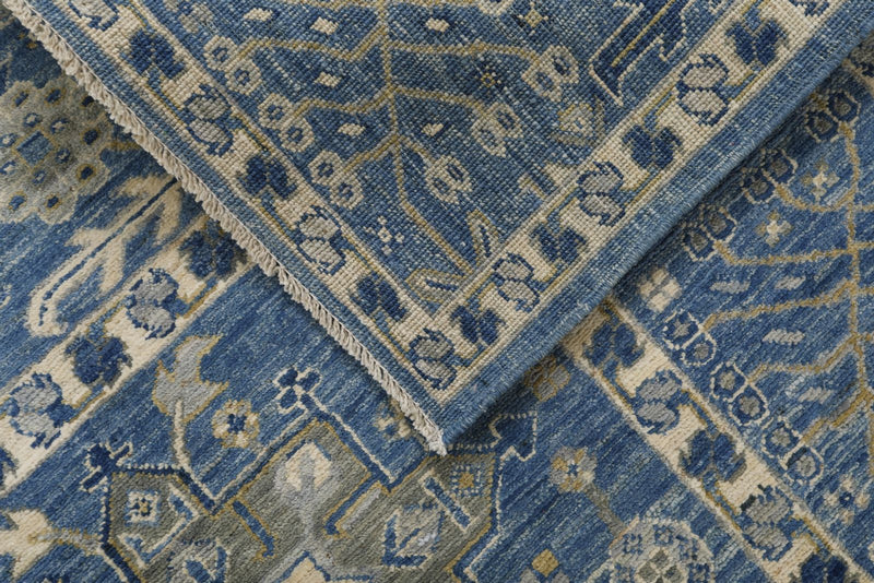 8x10 Blue Anatolian Traditional Rug