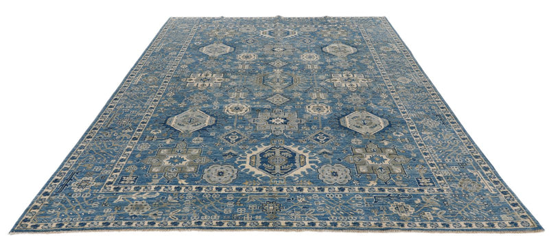 8x10 Blue Anatolian Traditional Rug