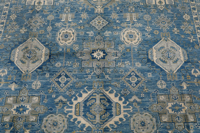 8x10 Blue Anatolian Traditional Rug