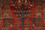 8x10 Red and Navy Anatolian Traditional Rug