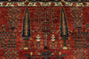 8x10 Red and Navy Anatolian Traditional Rug