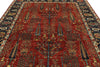 8x10 Red and Navy Anatolian Traditional Rug