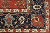 8x10 Red and Navy Anatolian Traditional Rug