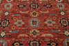 8x9 Red and Navy Anatolian Traditional Rug