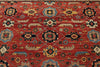 8x9 Red and Navy Anatolian Traditional Rug