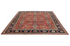 8x9 Red and Navy Anatolian Traditional Rug