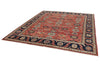 8x9 Red and Navy Anatolian Traditional Rug