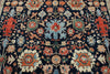 8x10 Navy and Blue Traditional Rug