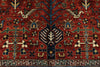 8x10 Red and Multicolor Traditional Rug