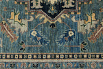 12x15 Gray and Navy Anatolian Traditional Rug