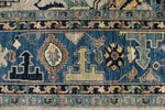 12x15 Gray and Navy Anatolian Traditional Rug