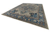 12x15 Gray and Navy Anatolian Traditional Rug