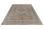 10x14 Purple and Ivory Traditional Rug