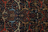 8x10 Navy and Multicolor Anatolian Traditional Rug