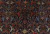 8x10 Navy and Multicolor Anatolian Traditional Rug