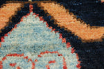 3x6 Navy and Multicolor Traditional Runner