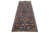 3x10 Navy and Multicolor Anatolian Traditional Runner