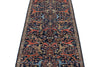 3x10 Navy and Multicolor Anatolian Traditional Runner