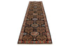 3x12 Black and Red Traditional Runner