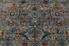 6x9 Blue and Multicolor Anatolian Traditional Rug