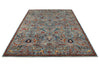 6x9 Blue and Multicolor Anatolian Traditional Rug
