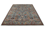 6x9 Blue and Multicolor Anatolian Traditional Rug