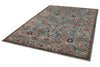 6x9 Blue and Multicolor Anatolian Traditional Rug