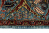 6x9 Blue and Multicolor Anatolian Traditional Rug