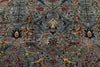 6x9 Blue and Multicolor Anatolian Traditional Rug