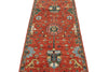 3x10 Red and Multicolor Anatolian Traditional Runner