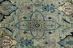 12x16 Light Blue and Light Blue Anatolian Traditional Rug