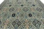 12x16 Light Blue and Light Blue Anatolian Traditional Rug