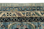 12x16 Light Blue and Light Blue Anatolian Traditional Rug